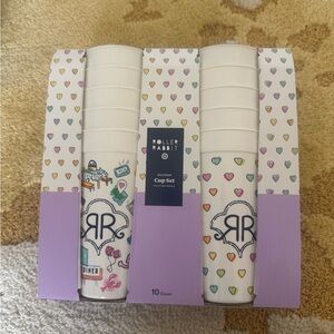 Roller Rabbit x Target Multicolor Heart Cup Set